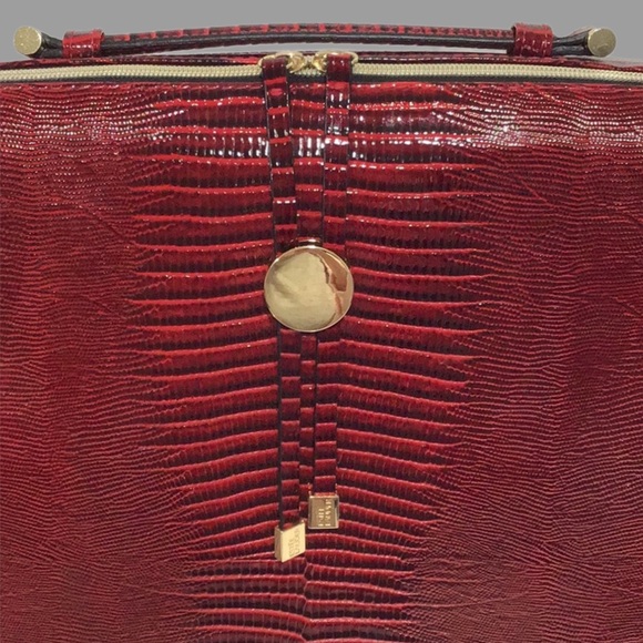 Estée Lauder‎ Retile Print Travel Case for Cosmetics, Lingerie; Red and Black - Picture 2 of 11